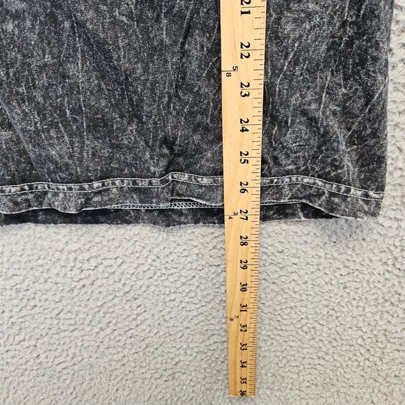 Hawaiian Lava T-Shirt Mens Size medium Black Acid Wash Hawaii Map Graphic - Picture 4 of 8